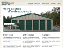 Tablet Screenshot of entreposage-sherbrooke.com